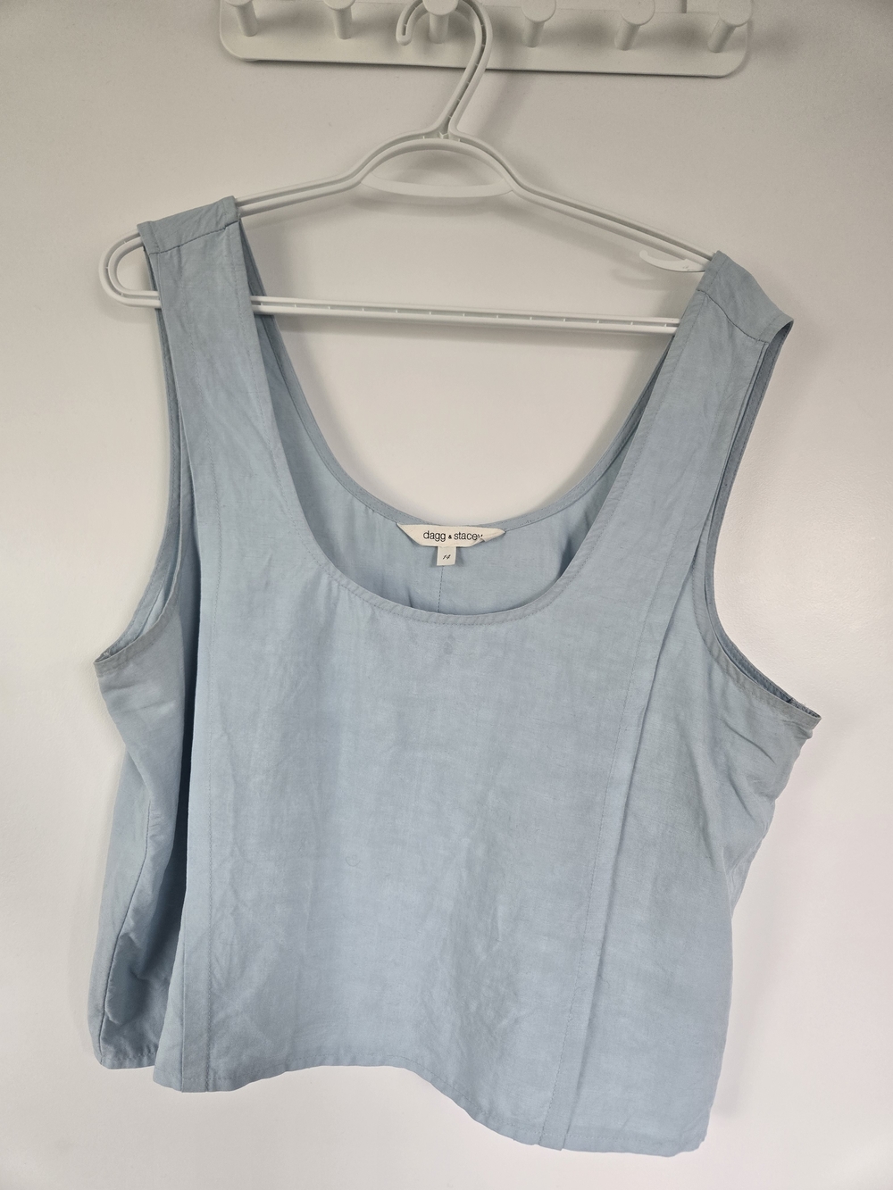 Dagg & Stacey Hughes tank top (size 14)